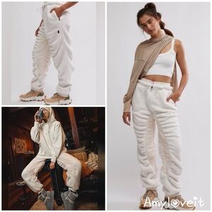 Free People Sundown Fleece Jogger Pants #64